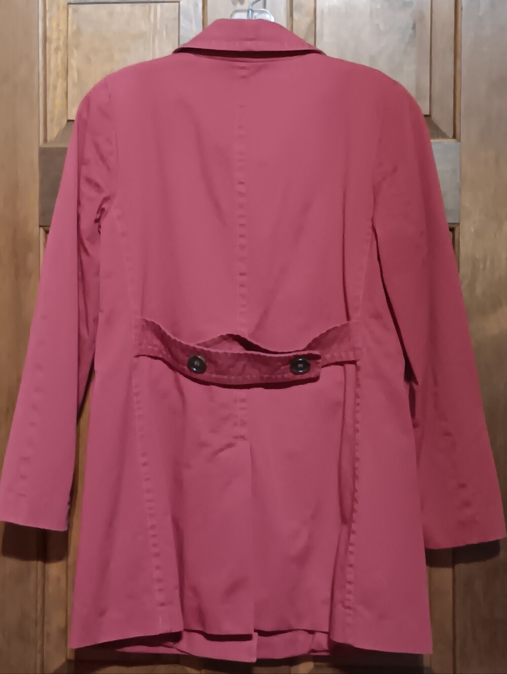 Ann Taylor Loft Fall Coat 100% Cotton with Lining 0P 0 Petite EUC Worn 3 Times - Picture 2 of 4
